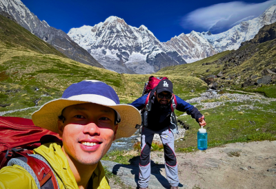 On-the-way-to-Annapurna-Base-Camp