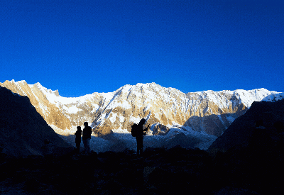 annapurna mountain view