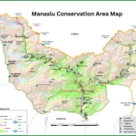 Manaslu Conservation Area Map
