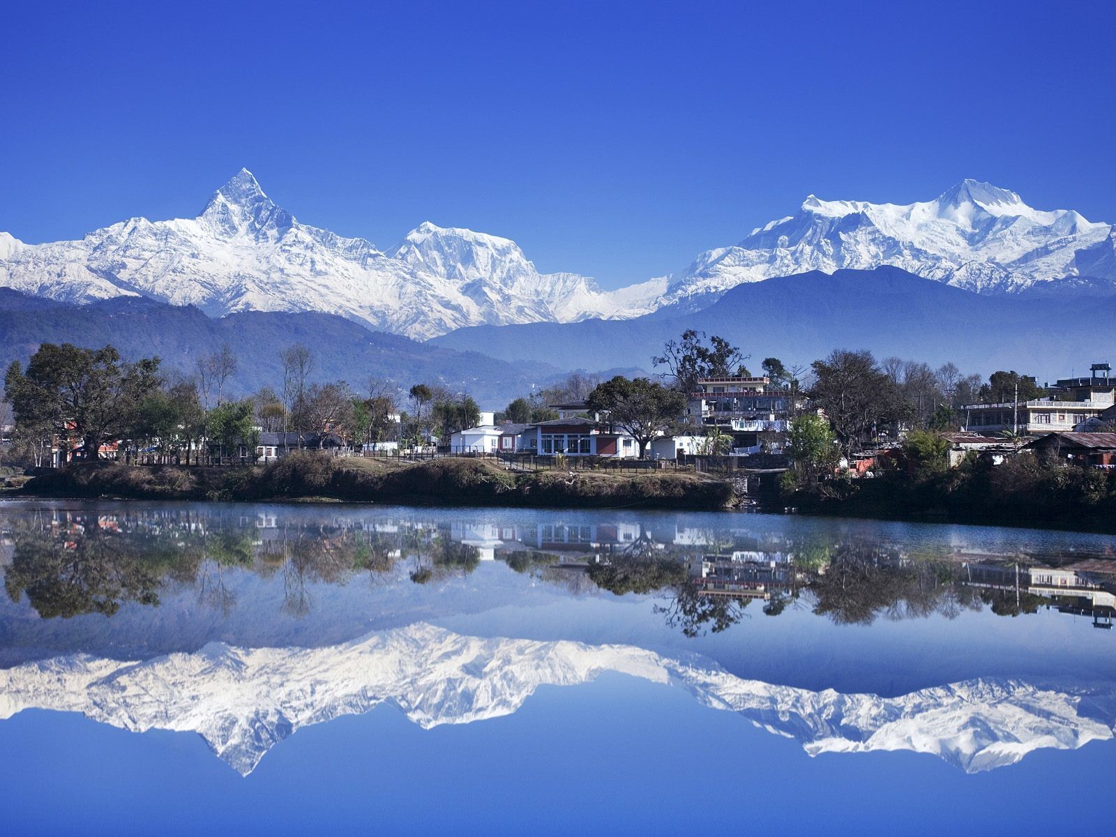 Phewa Lake in Pokhara