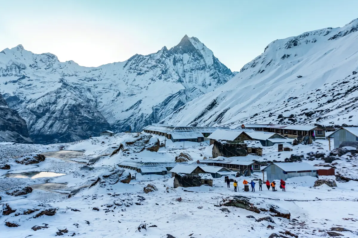 Annapurna Base Camp in Winter