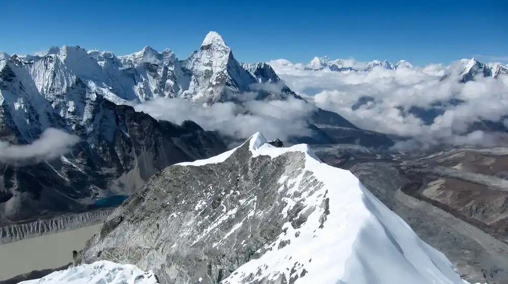 Island Peak view