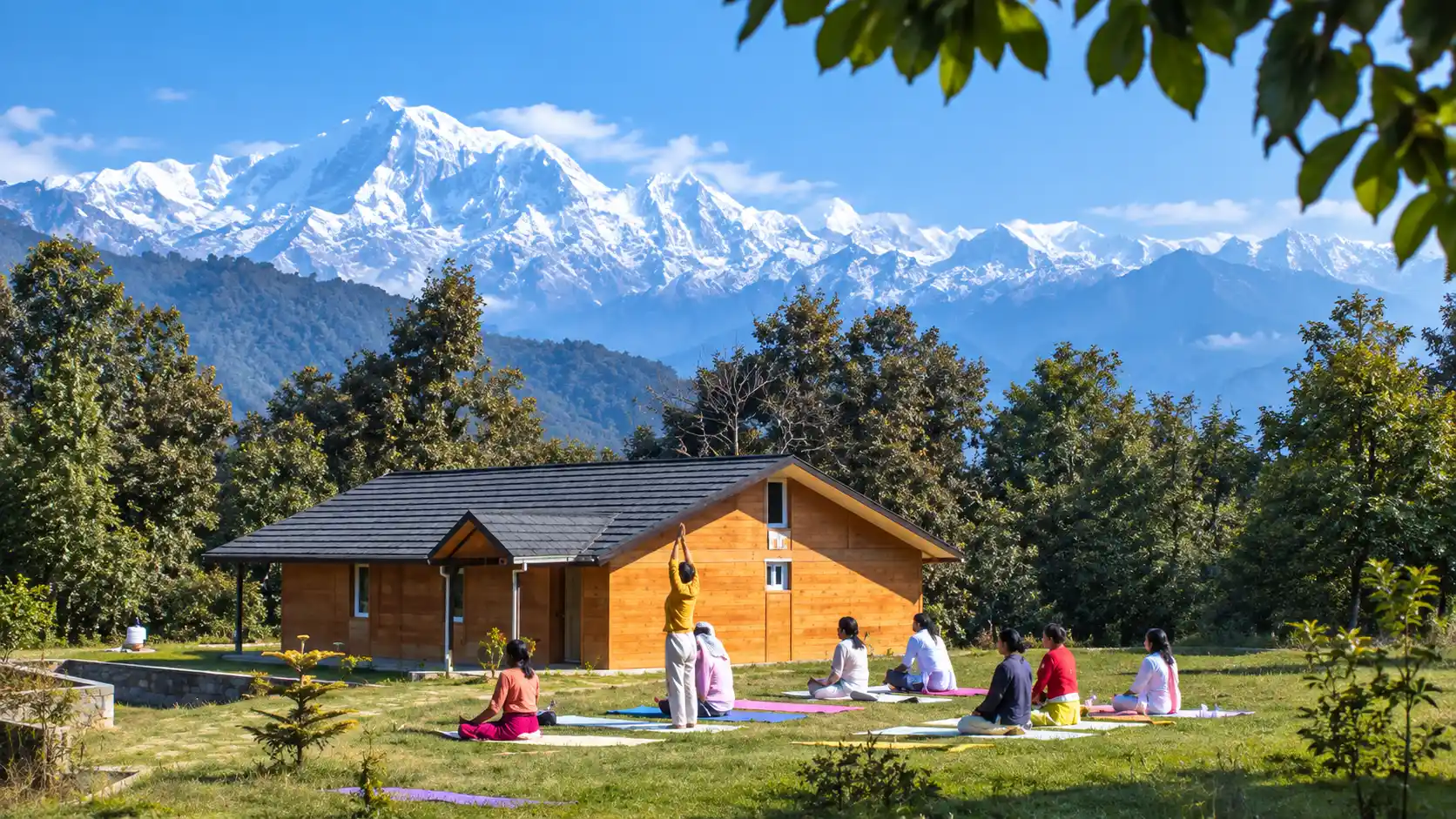Yoga & Meditation in Nepal in Novewber