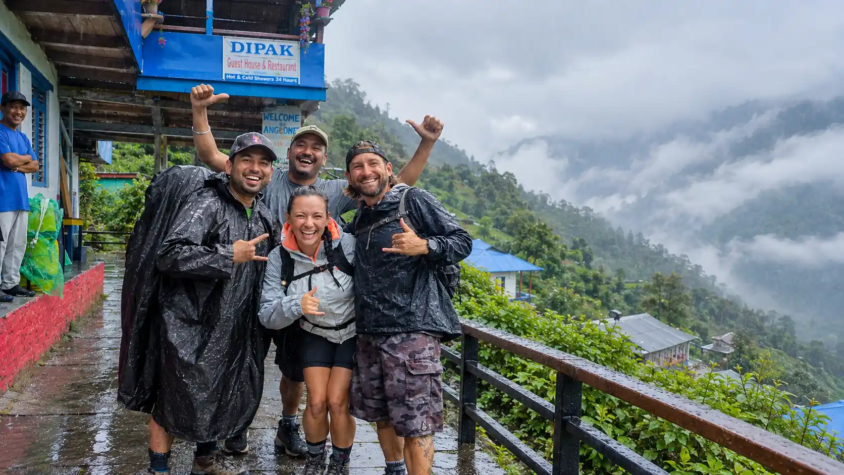 trekking in Nepal during the monsoon rain-shadow season