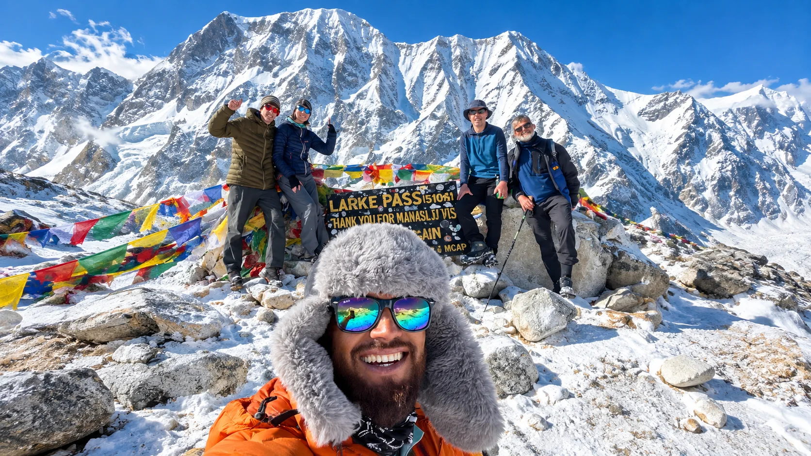 Manaslu circuit trekking Nepal