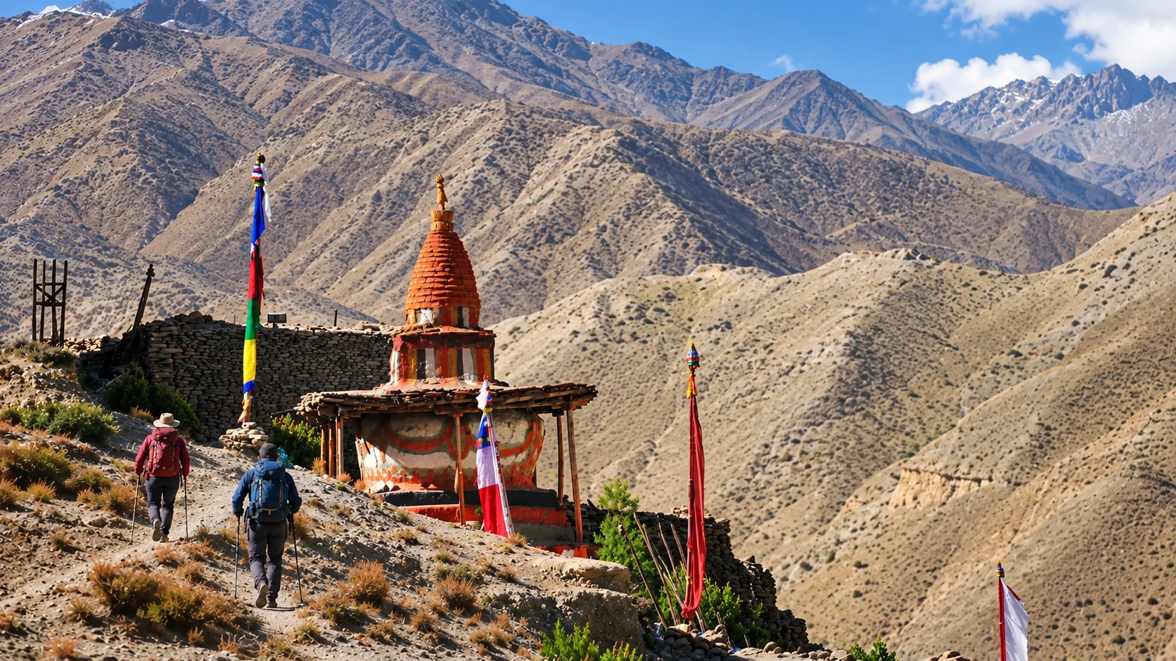 Upper Muktinath Temple Trek